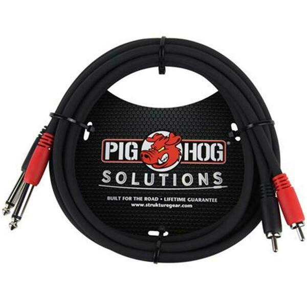 Ace Products Group 6 ft. RCA-0.25 in. Dual Cable PDR1406